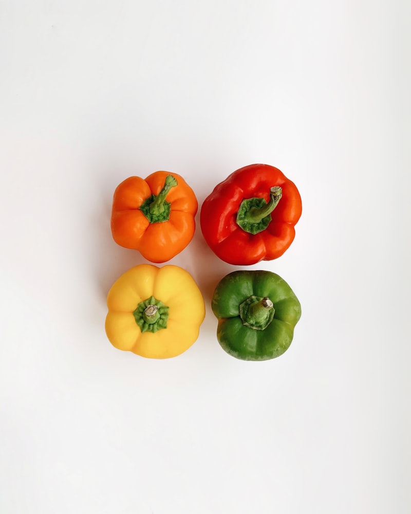Organic Bell Peppers (Trio: Red/Yellow/Green)