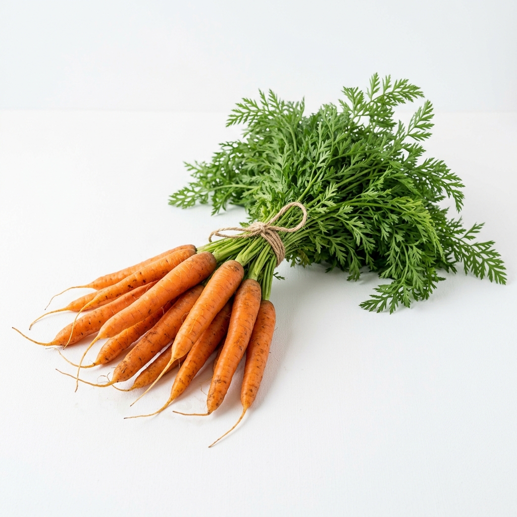 Organic Carrots (Fresh Bunch with Tops)
